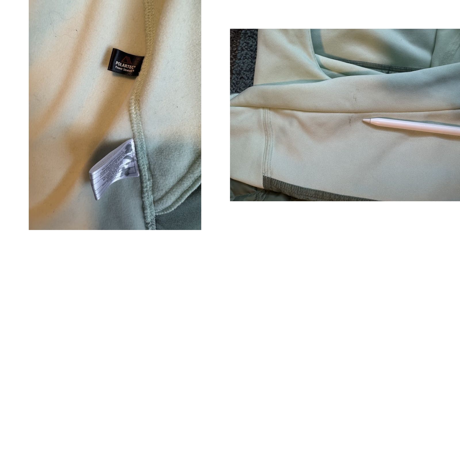 Patagonia Patagonia Worn Wear Women's Hybrid Down Jacket Polartec Green Size Large Verdigris Size L / US 10 / IT 46 - 9 Thumbnail