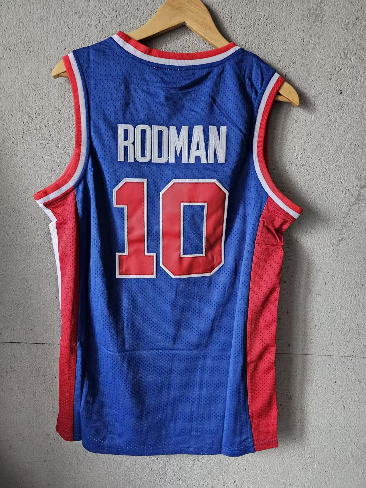 NBA Detroit Pistons 10 Dennis Rodman Jersey Size US S / EU 44-46 / 1 - 1 Thumbnail