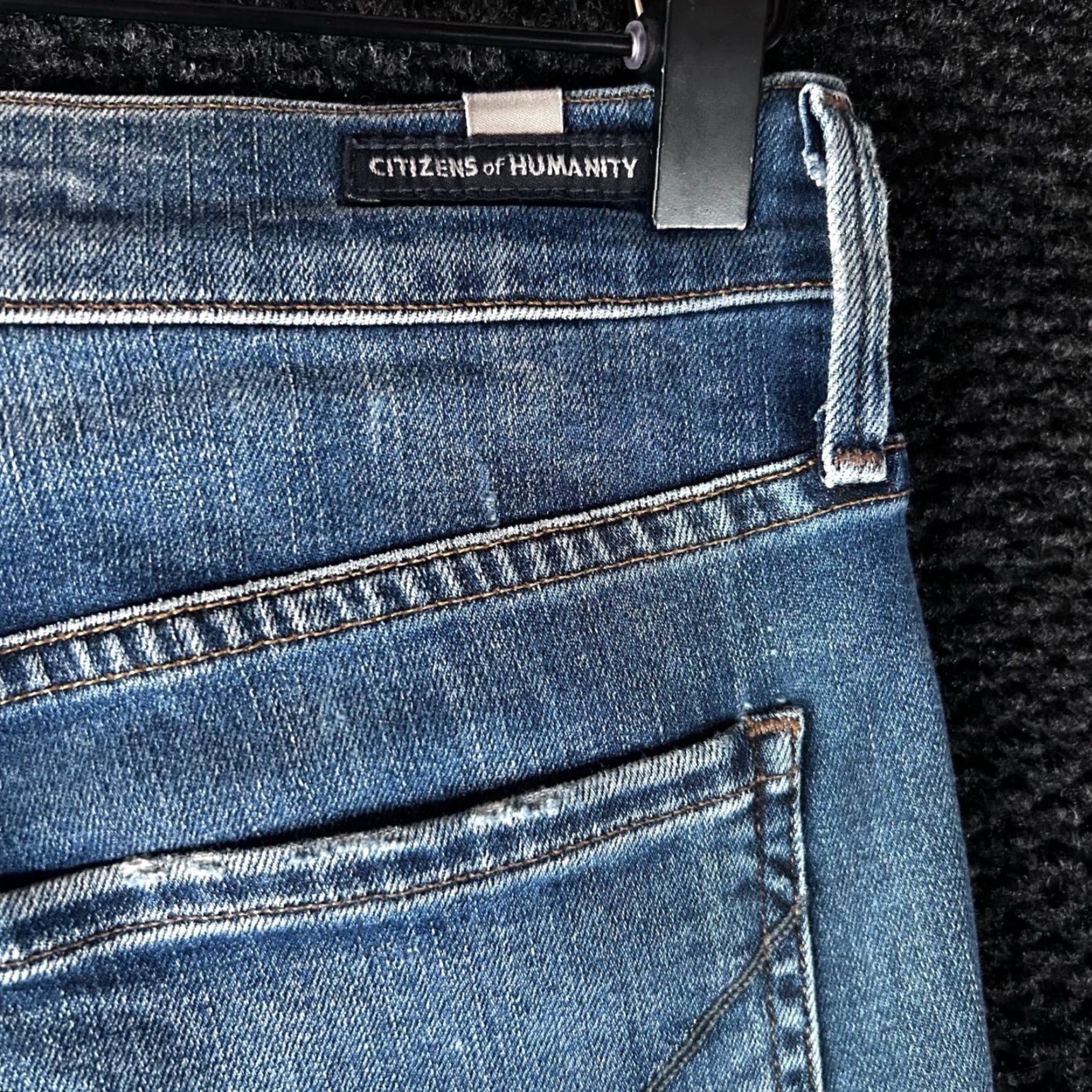 Citizens Of Humanity Citizens of Humanity Skinny Jeans Blue Medium Wash 1300-639 Womens 26 Size 26" / US 2 / IT 38 - 5 Thumbnail