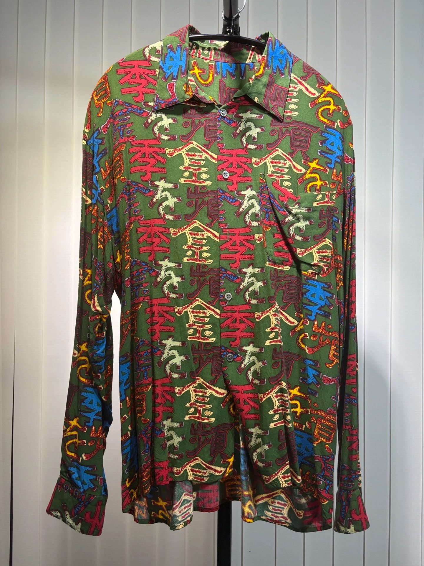 Jean Paul Gaultier Jean Paul Gaultier Chinese Character Shirt 50 Unisex Size US M / EU 48-50 / 2 - 1 Thumbnail