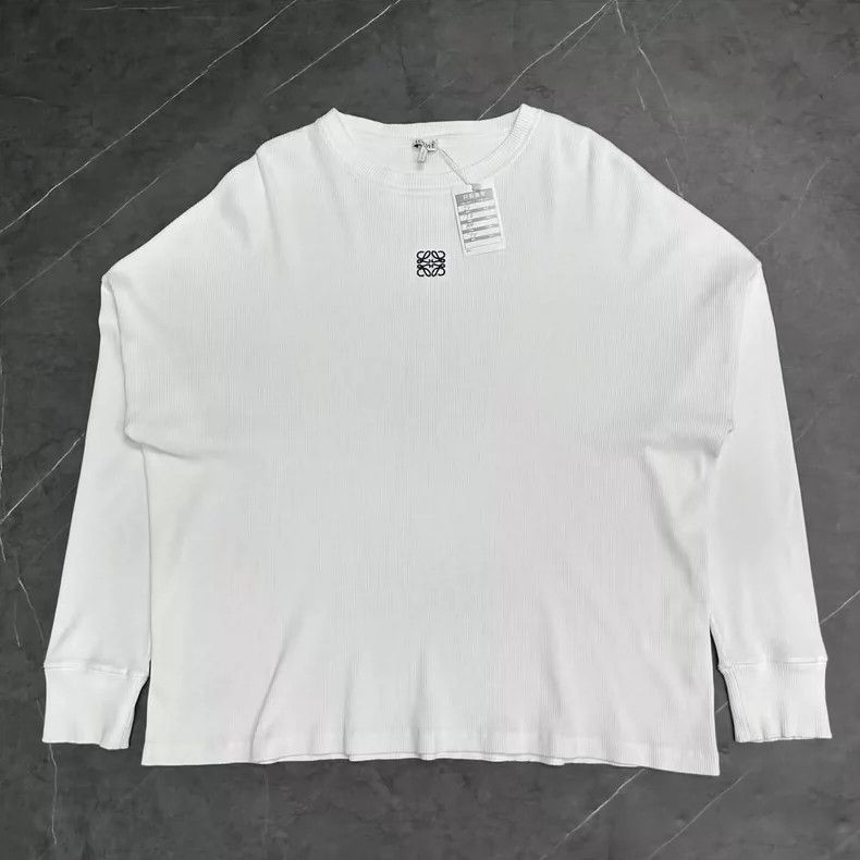 loewe long sleeve logo stripe shirt size s