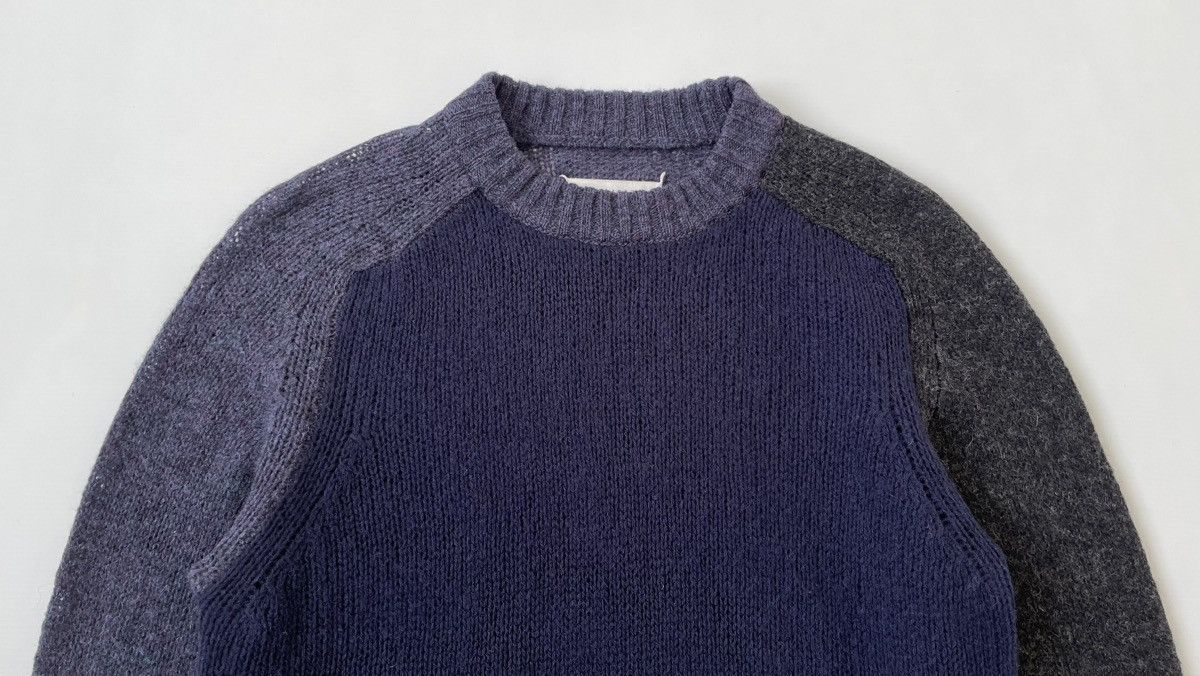 Maison Margiela A/W 05 Colour Block Wool Sweater Size US M / EU 48-50 / 2 - 2 Thumbnail