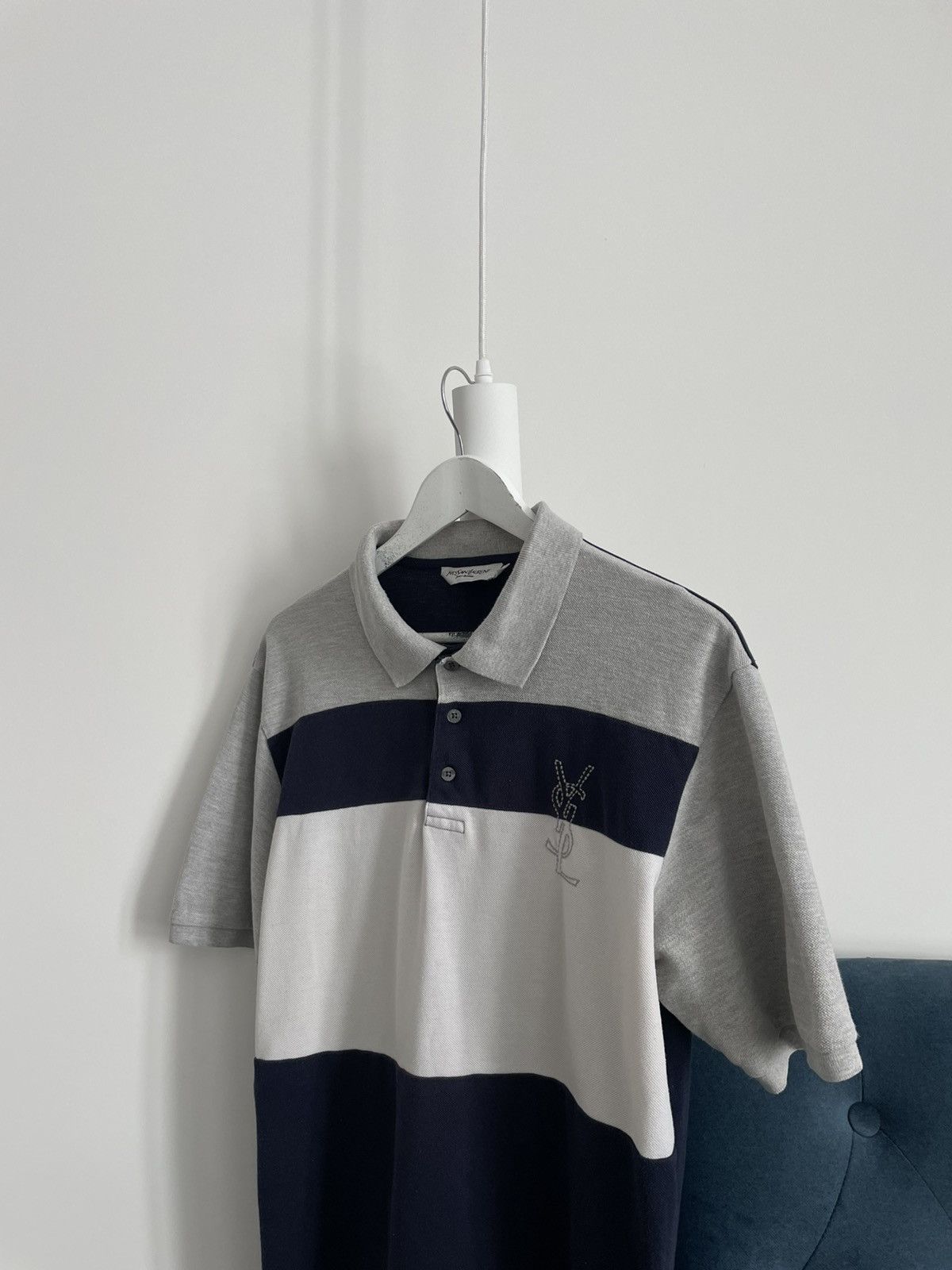 Yves Saint Laurent Vintage Yves Saint Laurent 90’s Polos T-Shirt RAEE Size US L / EU 52-54 / 3 - 3 Thumbnail