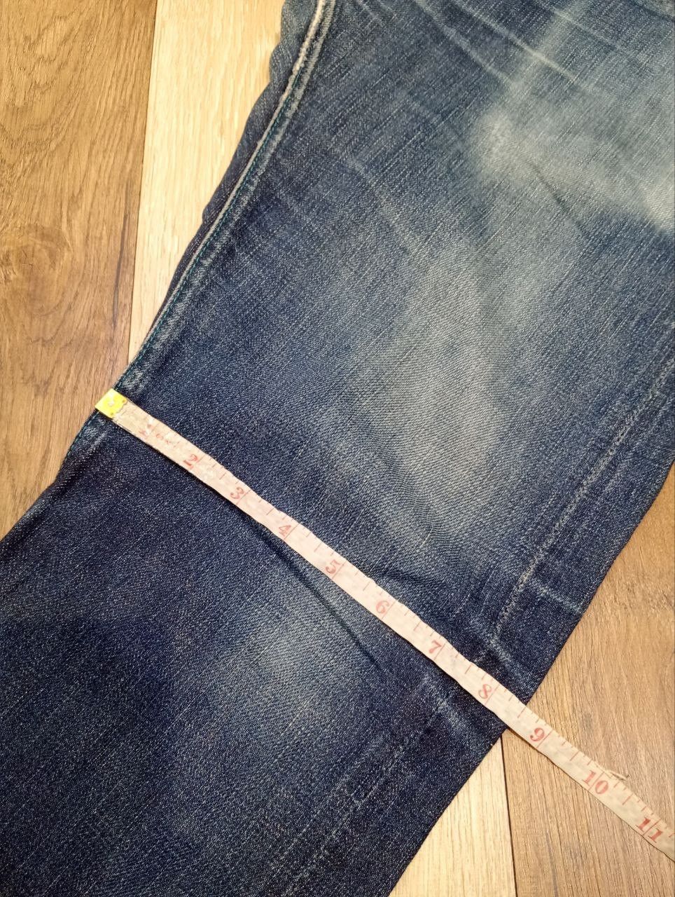 Japan Blue JAPAN BLUE DENIM BLUE SELVEDGE DISTRESSED PANTS Size US 34 / EU 50 - 23 Thumbnail