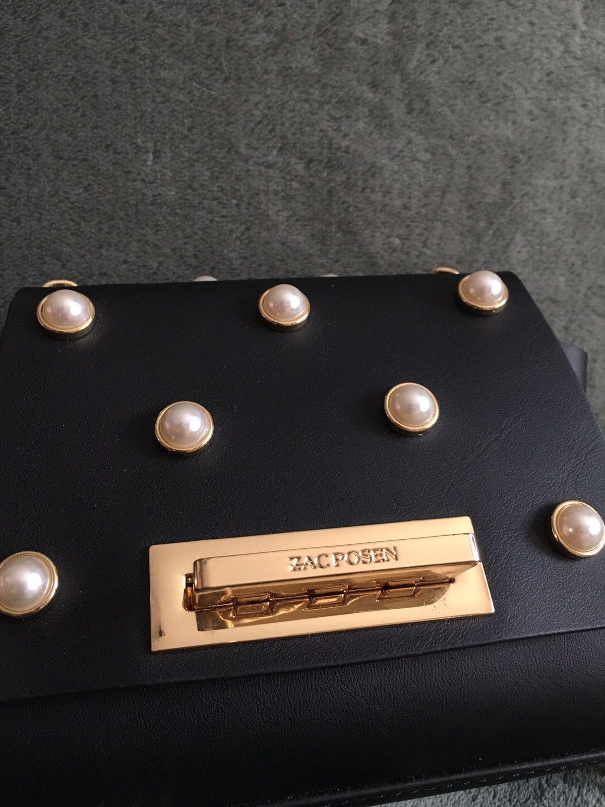 Zac Posen ZAC POSEN Eartha Pearl Mini Chain Shoulder Bag Size ONE SIZE - 5 Thumbnail