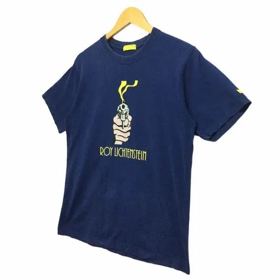 Other Vtg ROY LICHTENSTEIN Smoking Gun Tee shirt Pop Art Shirt Size US M / EU 48-50 / 2 - 3 Thumbnail