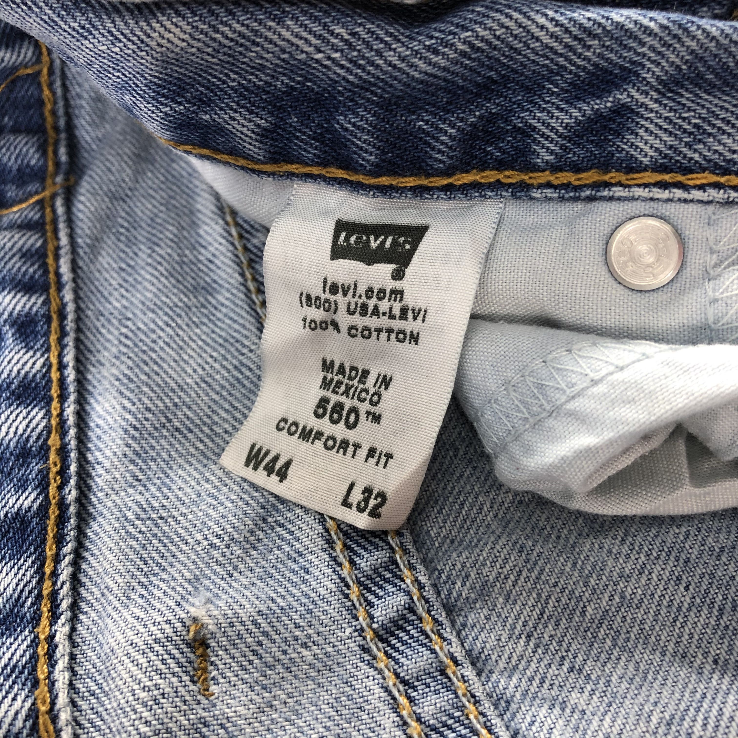 Levi's × Vintage Vintage Blue Wash Levis 550 Jeans-JM2918 Size US 44 / EU 60 - 12 Thumbnail