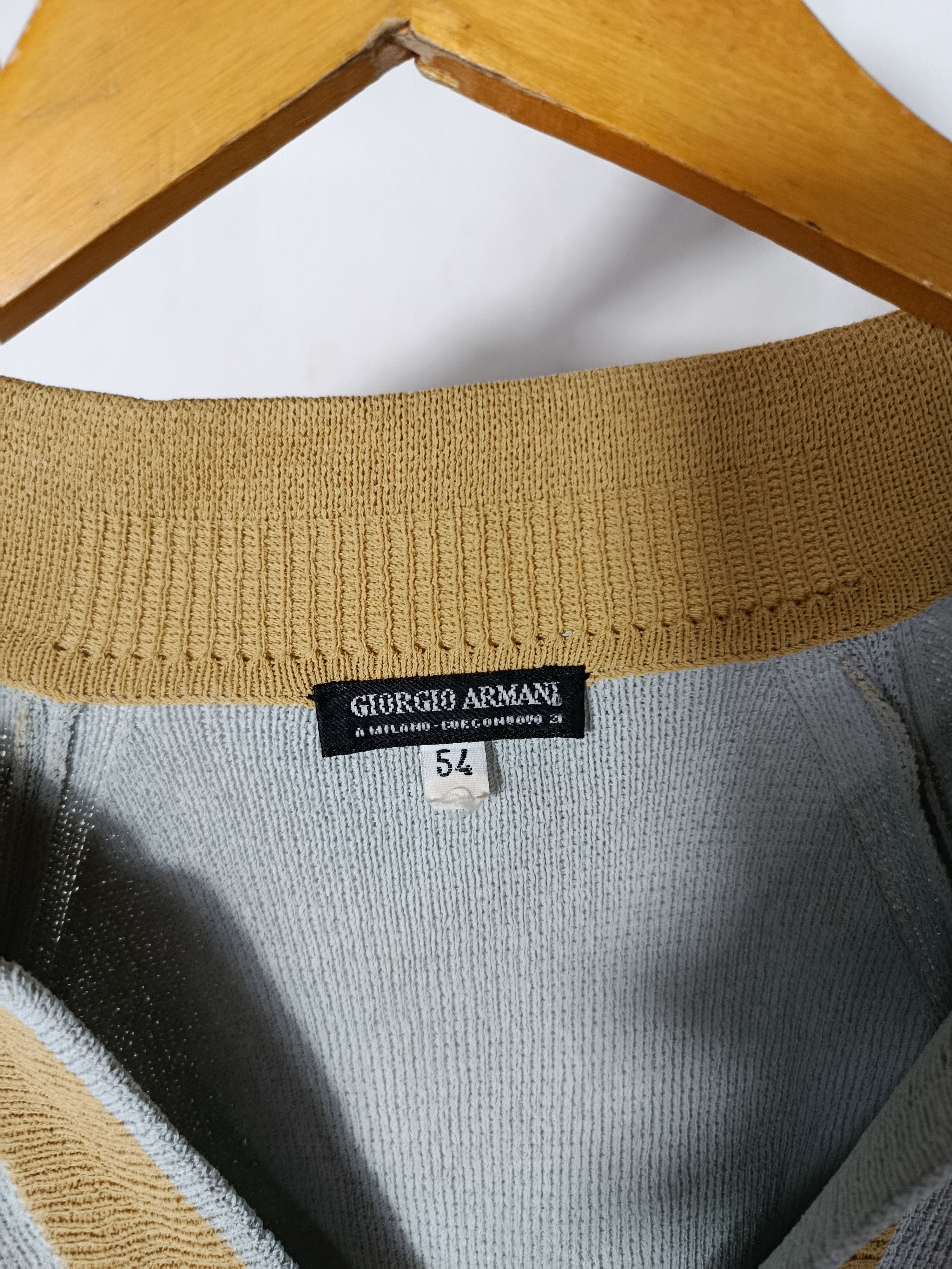 Giorgio Armani Vintage Giorgio Armani Rayon Switshirt Size US L / EU 52-54 / 3 - 2 Thumbnail