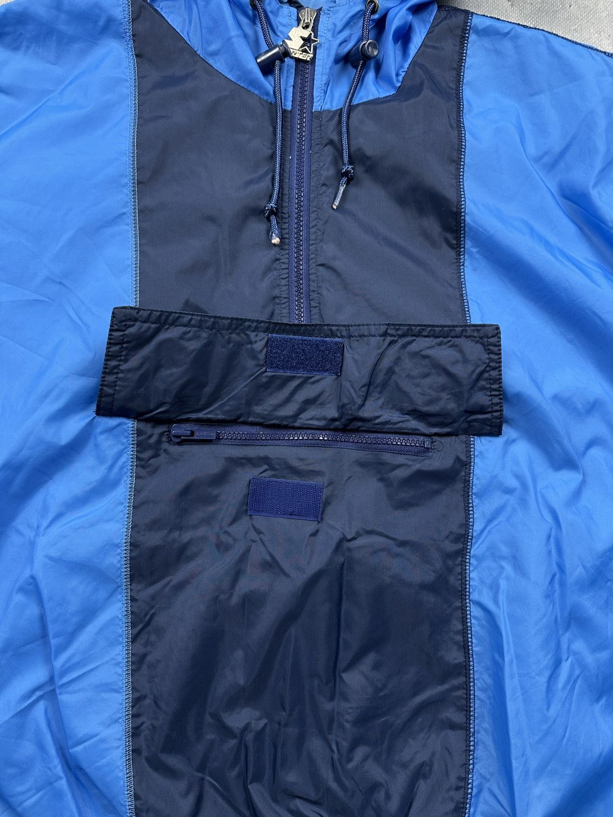 Starter Vintage Starter North Carolina Heels Hooded Pullover Jacket Size US L / EU 52-54 / 3 - 8 Thumbnail