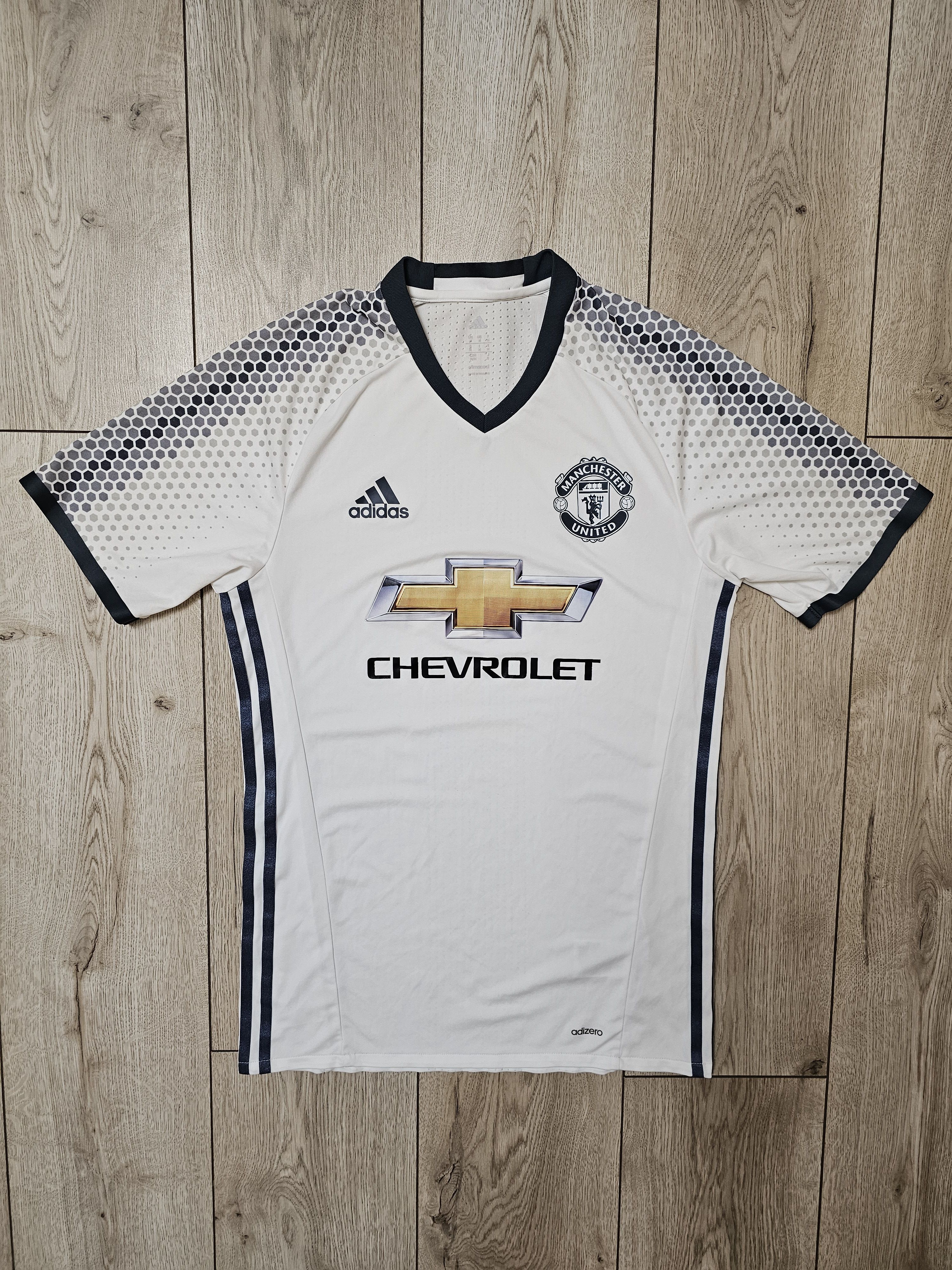 Adidas MANCHESTER UNITED 2016 2017 THIRD FOOTBALL SOCCER JERSEY Size US M / EU 48-50 / 2 - 1 Thumbnail