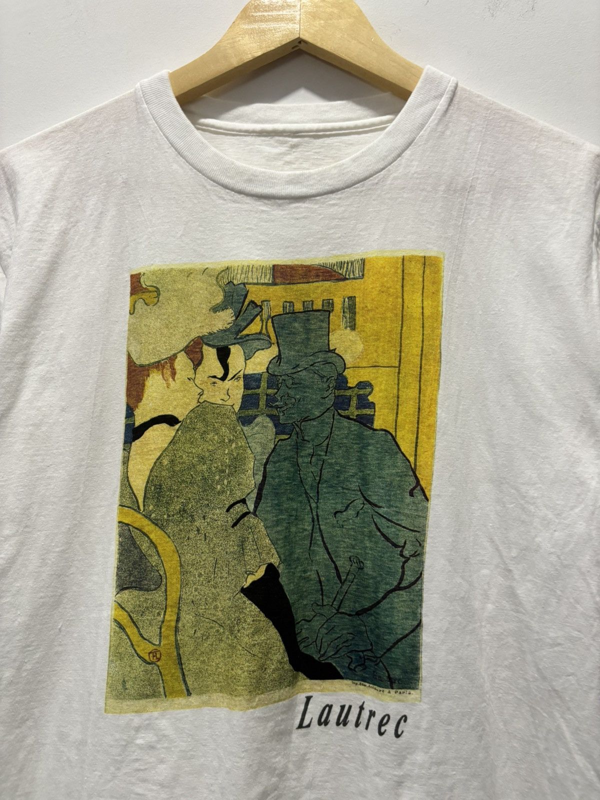 Vintage Vintage Lautrec Art Dali Van Gogh Tshirt Size US M / EU 48-50 / 2 - 2 Thumbnail