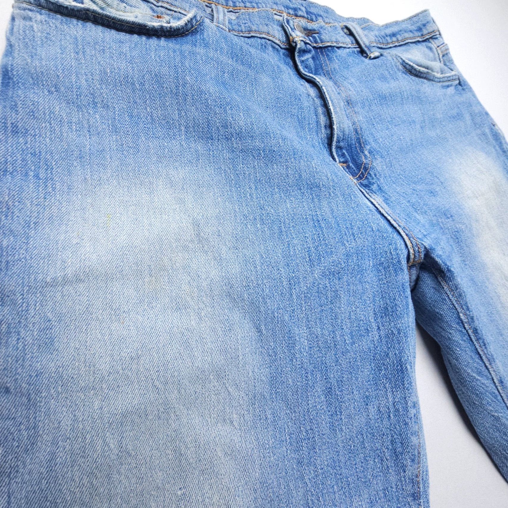 Levi's Levi's 541 Athletic Taper Jeans Mens 36 x 30 Blue White Oak Denim Faded Denim Jeans 36 Mens Leisure Comfort Pockets Regular Size US 36 / EU 52 - 4 Thumbnail