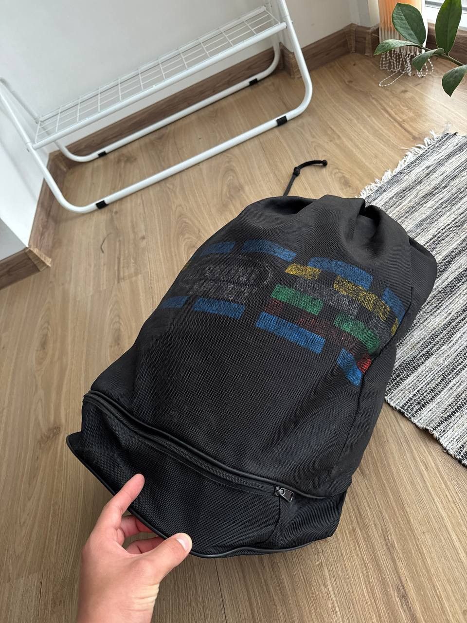 Missoni VINTAGE MISSONI SPORT LOGO-PRINT BACKPACK RARE LUXURY Size ONE SIZE - 6 Thumbnail