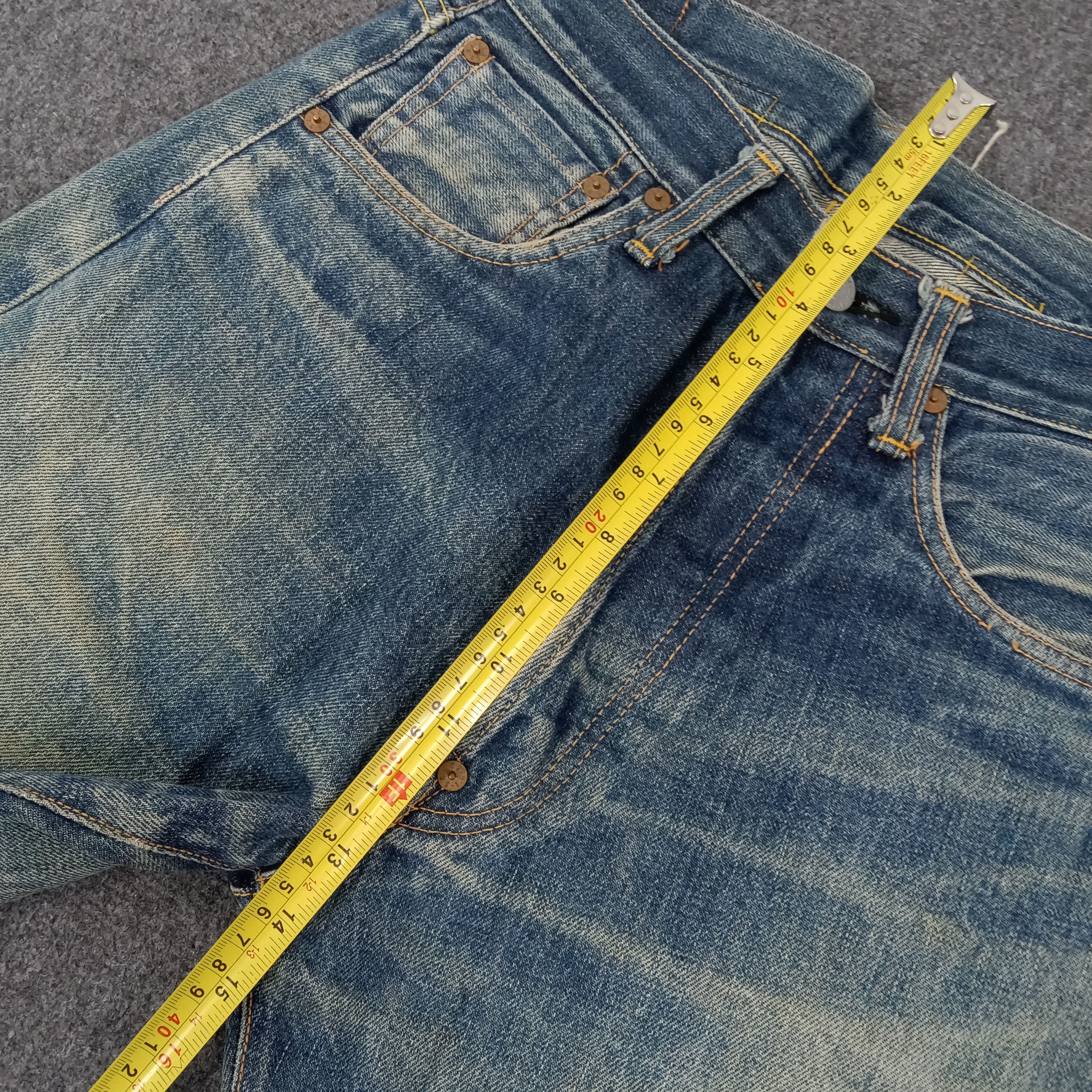 Japanese Brand × Vintage Evis Japanese Brand Daicock Custom Art Jeans Size US 26 / EU 42 - 11 Thumbnail