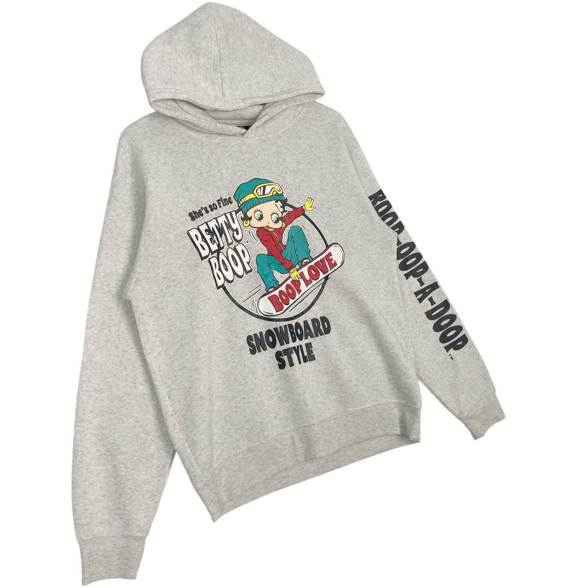 Other Vintage Betty Boop Hoodie All Printed White Pullover Size L Size M / US 6-8 / IT 42-44 - 3 Thumbnail