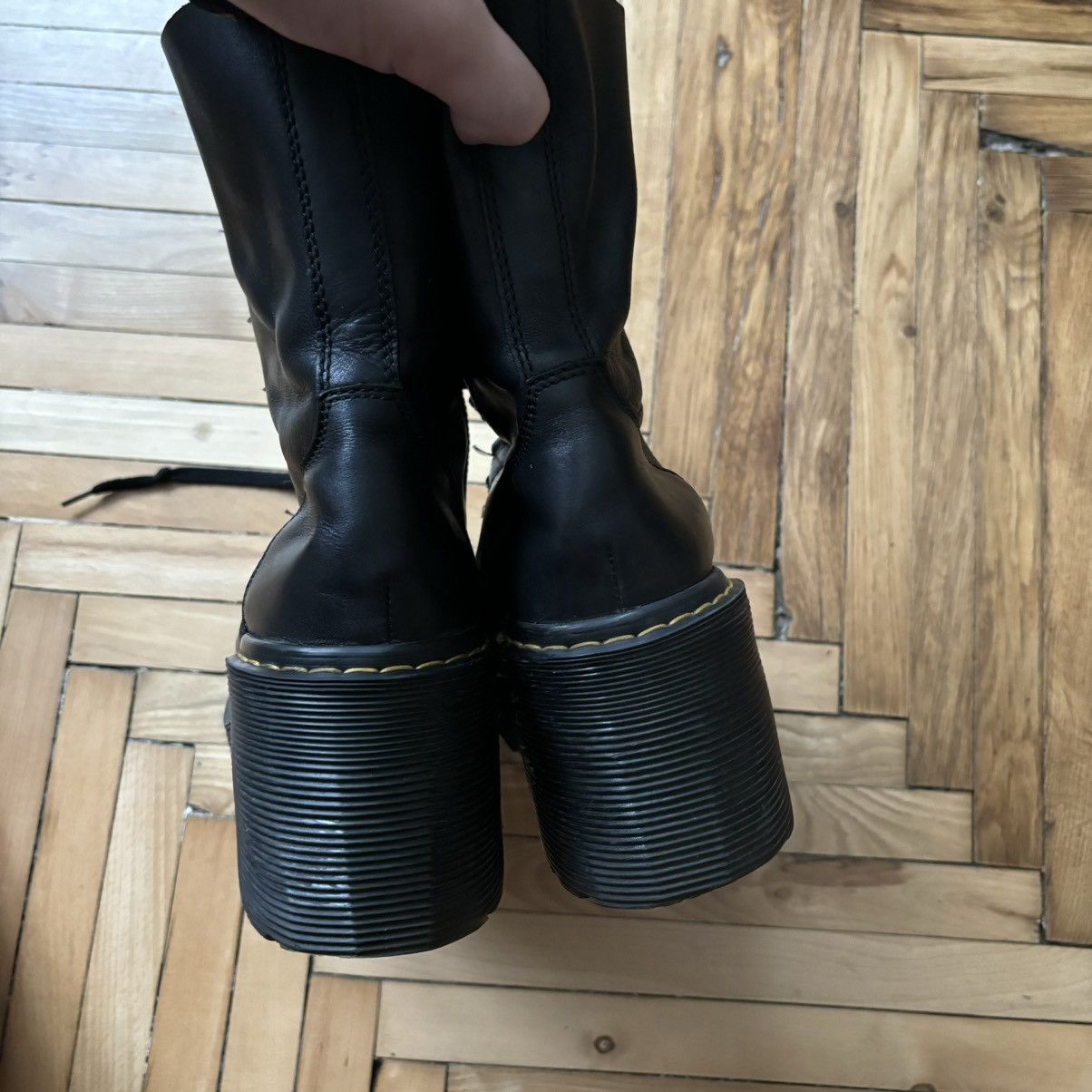 Hysteric Glamour Vintage Bratz Y2K Boots Dr. Martens Chesney Size US 10.5 / IT 40.5 - 4 Thumbnail