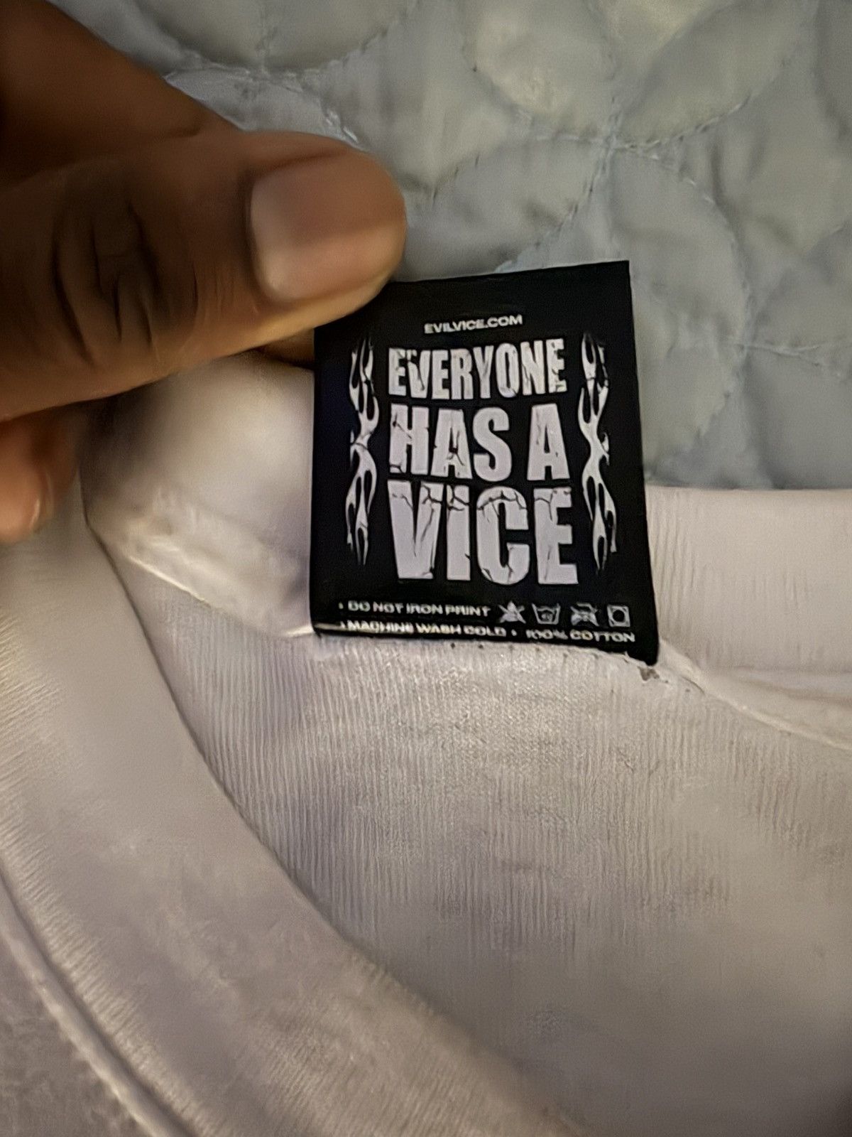 Designer Evil vice t-shirt Size US S / EU 44-46 / 1 - 4 Thumbnail