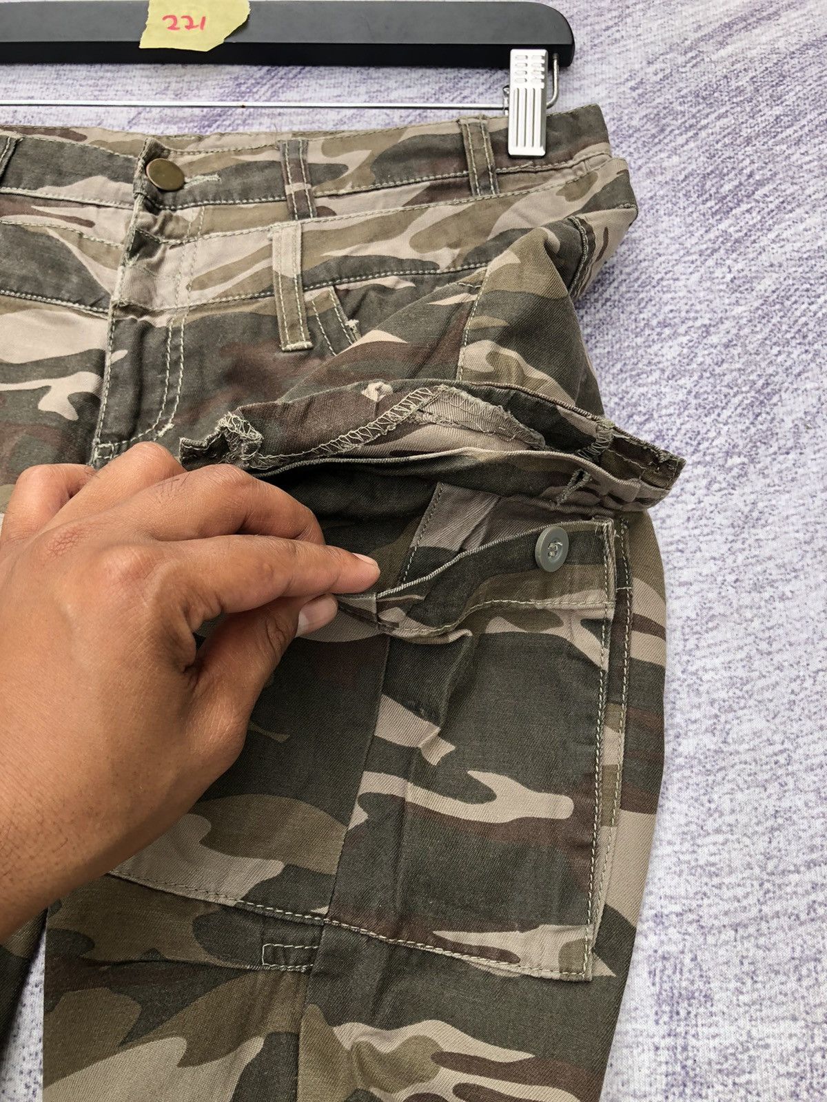 Japanese Brand × Punk and Yo Veryrare Military Cargo Multipocket Tactical Pants Size US 29 - 6 Thumbnail