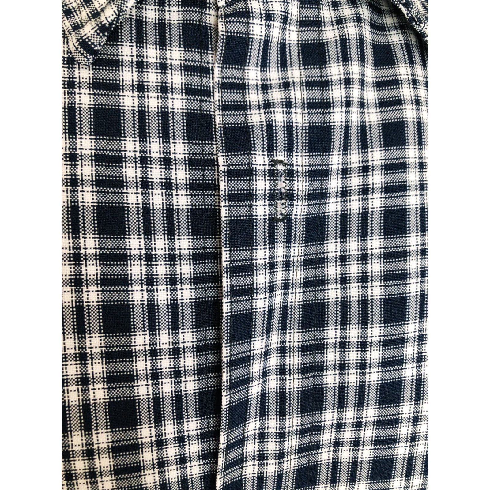 Ralph Lauren VINTAGE Polo / Ralph Lauren Plaid Embroidered Made in USA XL Shirt Mens Short Sleeve Blue / Brown / Red USA Embo Shirt XL Size US XL / EU 56 / 4 - 5 Thumbnail
