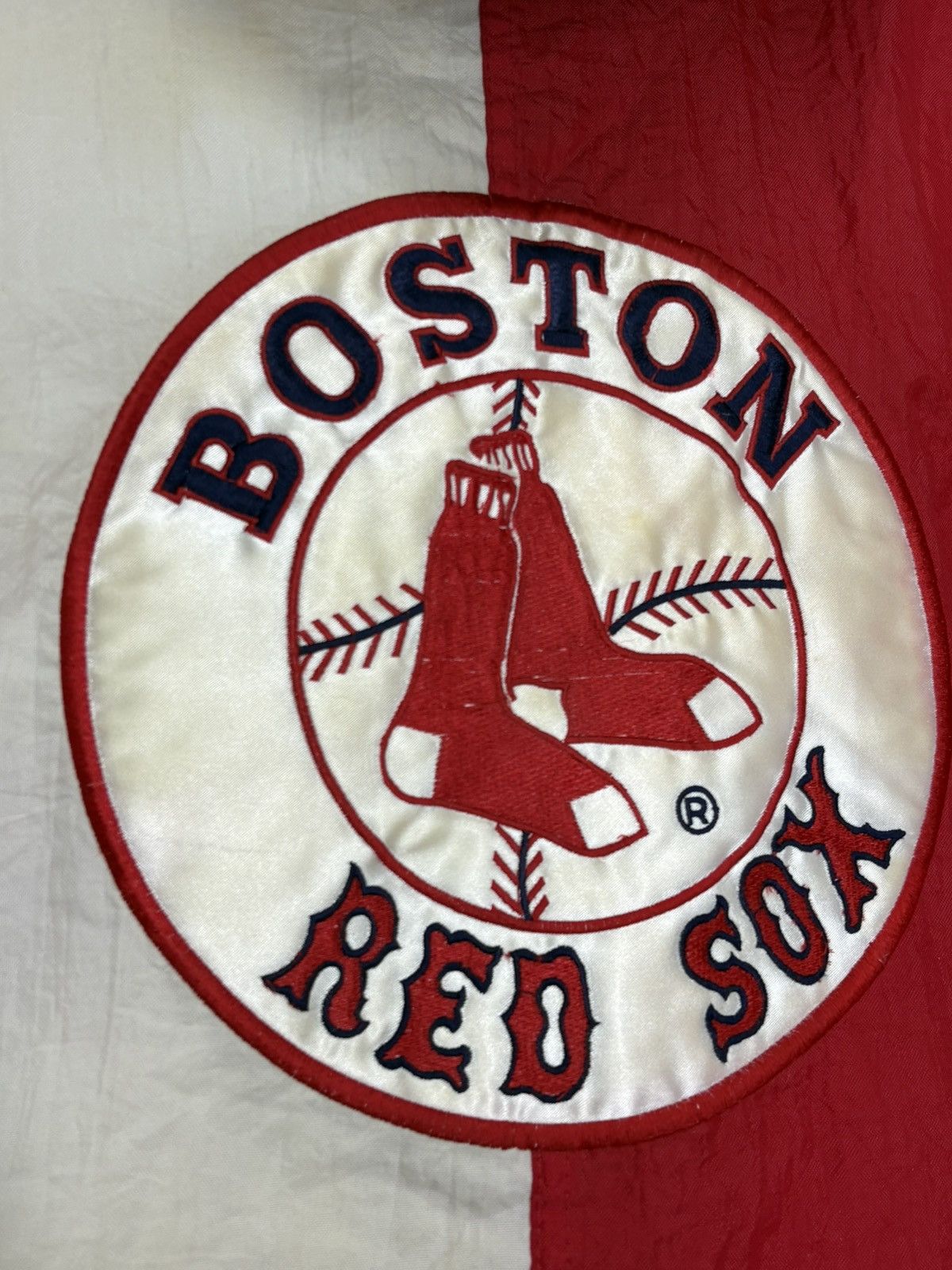 Starter Vintage Boston Red Sox Puffer Jacket 1990s Size US L / EU 52-54 / 3 - 22 Thumbnail