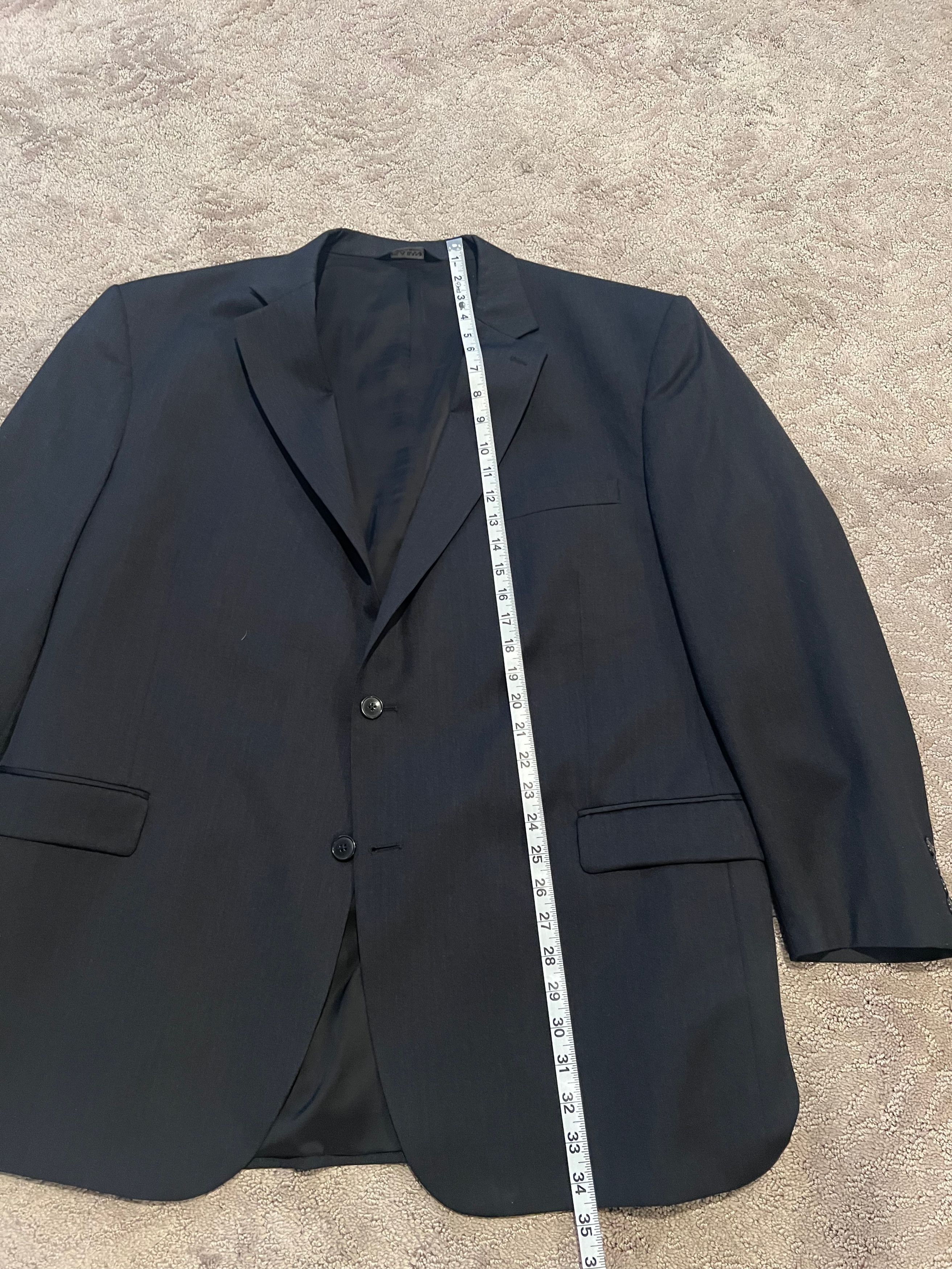 Jos. A. Bank Black Suit Jacket Size 48R - 3 Thumbnail