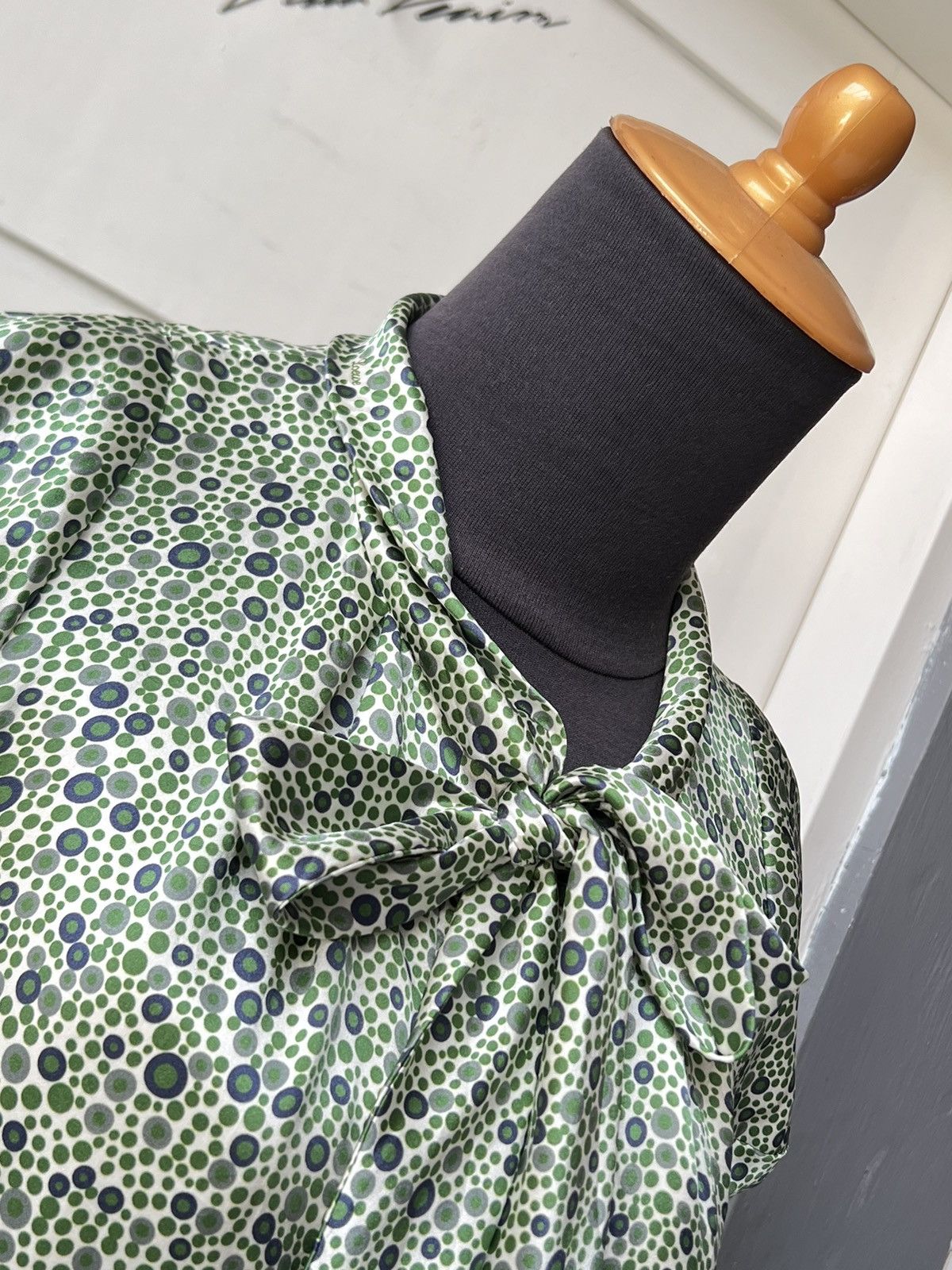 Loewe LOEWE Green Motive Dress Size S / US 4 / IT 40 - 5 Thumbnail