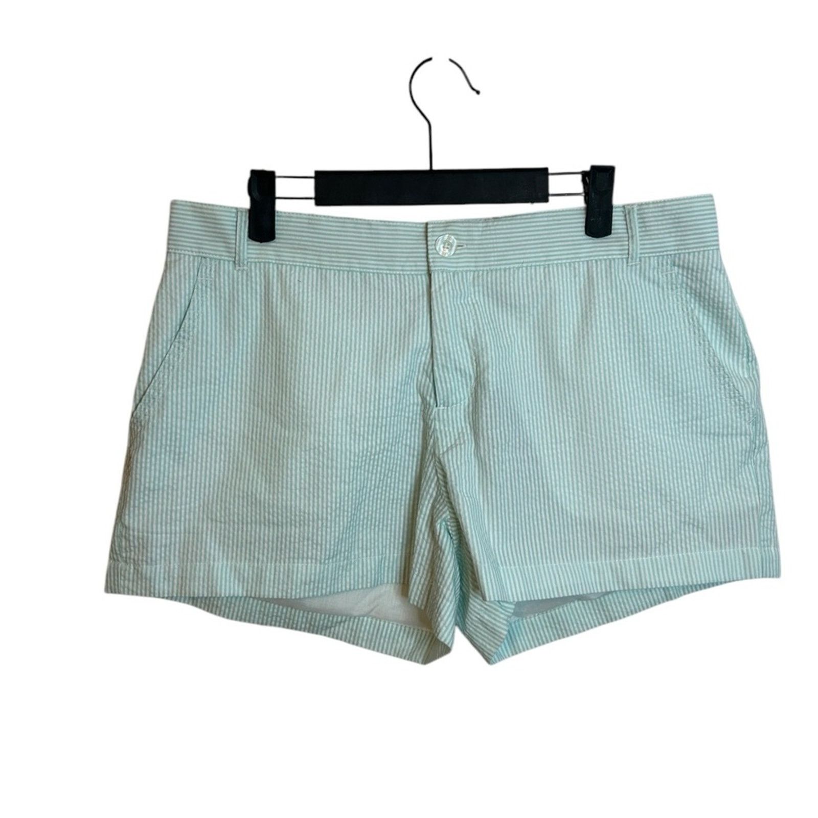Other NWT Lauren James Seersucker Poplin Shorts Size 34" / US 12 / IT 48 - 1 Thumbnail