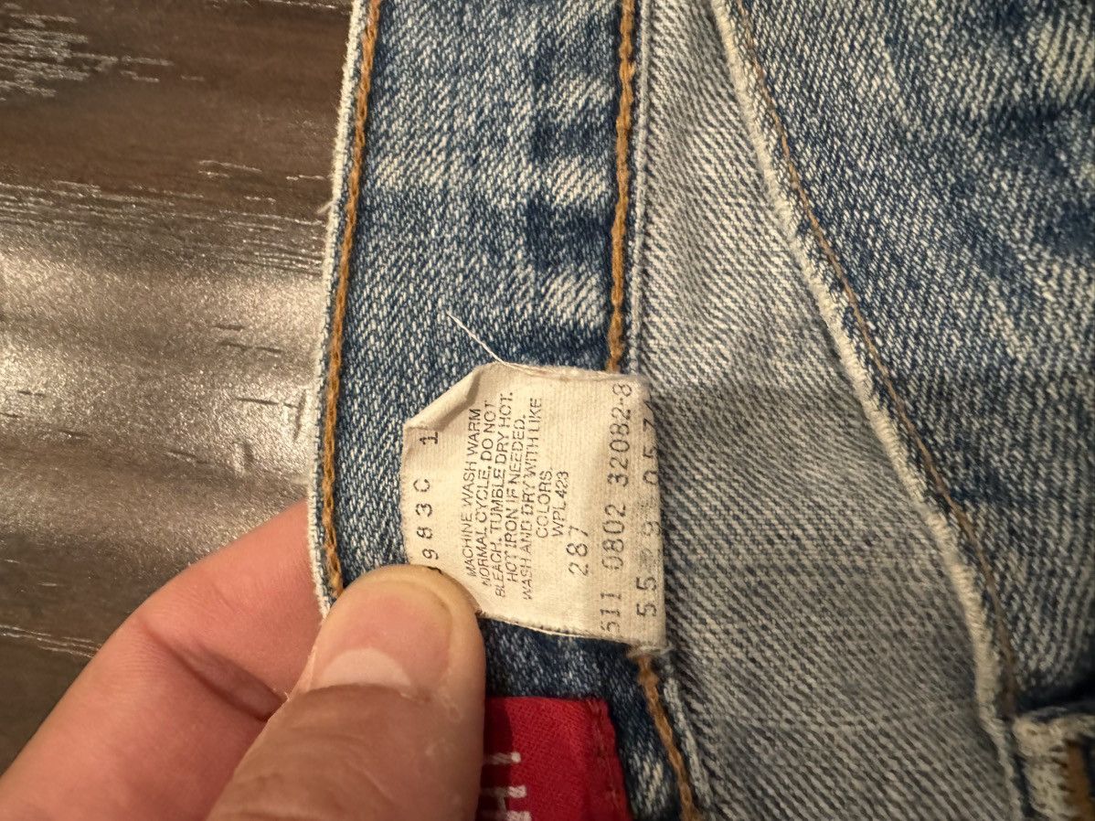 Levi's Levi’s 529 Low Rise Straight Jeans – Made in USA (Y2K Era) Size US 32 / EU 48 - 6 Thumbnail