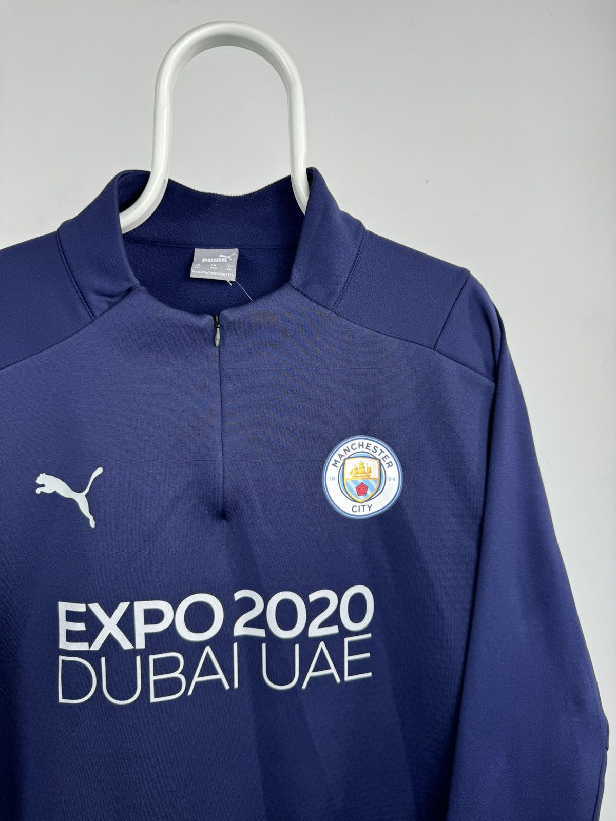 Puma Puma Manchester City Winter Training Top 2020 1/3 Jumper Size US XXL / EU 58 / 5 - 2 Thumbnail