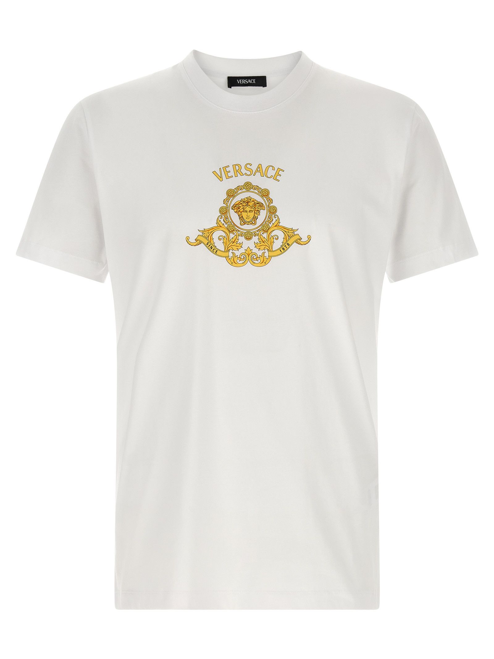 Versace 'Hall of Heroes Crest' T-shirt Size US L / EU 52-54 / 3 - 1 Thumbnail