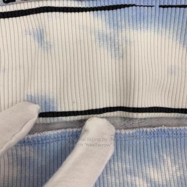 Fendi Fendi Blue tie-dye double F monogram all-over print cotton Size M / US 6-8 / IT 42-44 - 9 Thumbnail