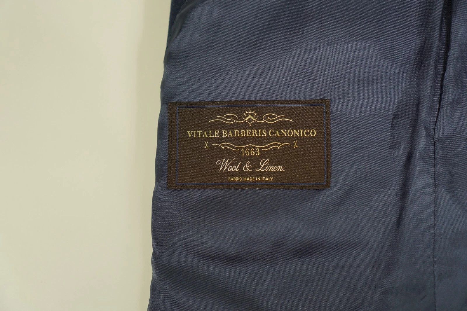 Suitsupply Men Suitsupply Blazer Lazio Wool LInen Vitale Barberis US38L Size 38L - 6 Thumbnail
