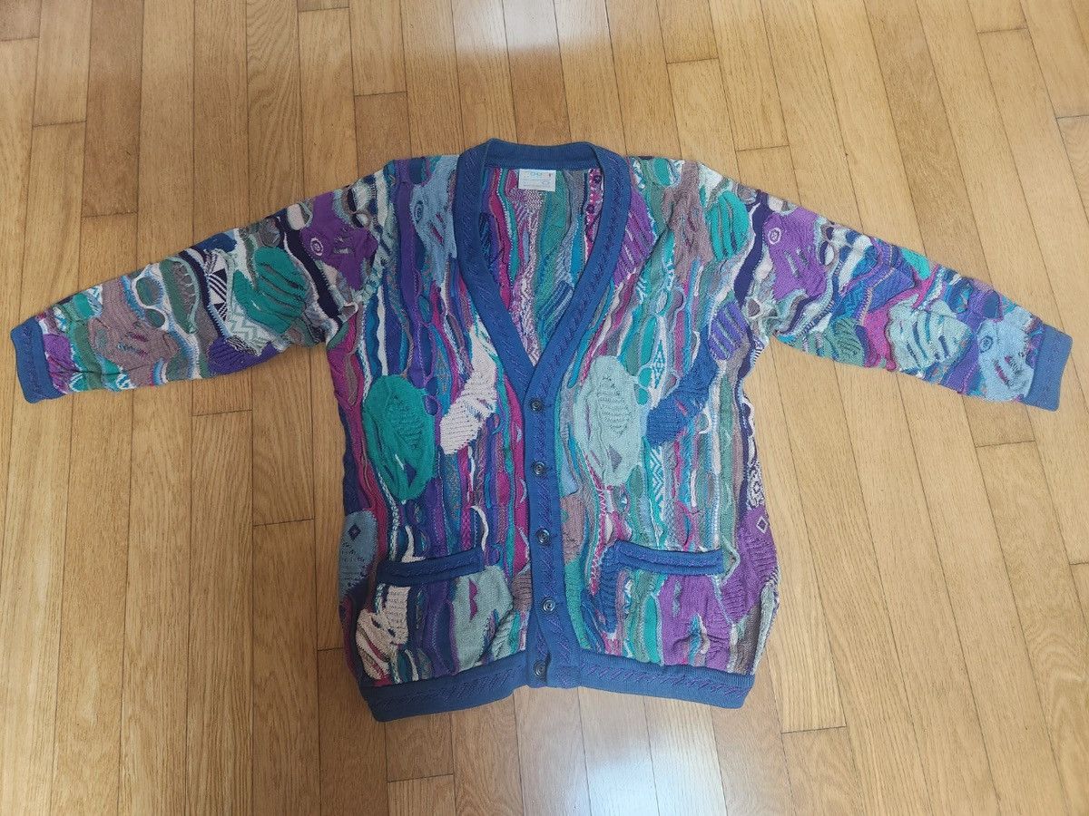 Coogi Coogi cable-knit wool sweater Size US L / EU 52-54 / 3 - 1 Thumbnail