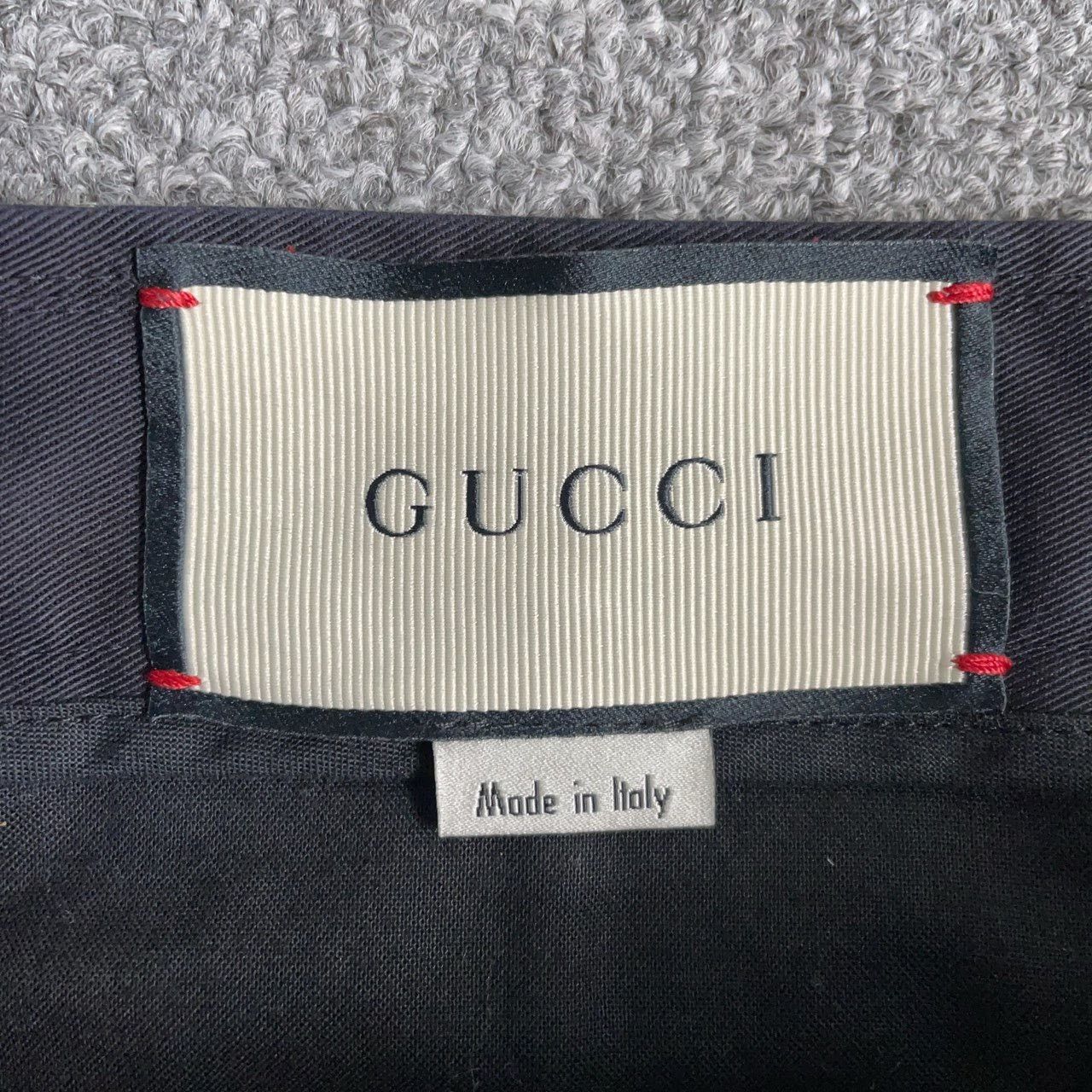 Gucci Gucci Little bee colorful stripe black casual pants 2501-Ne Size US 34 / EU 50 - 3 Thumbnail