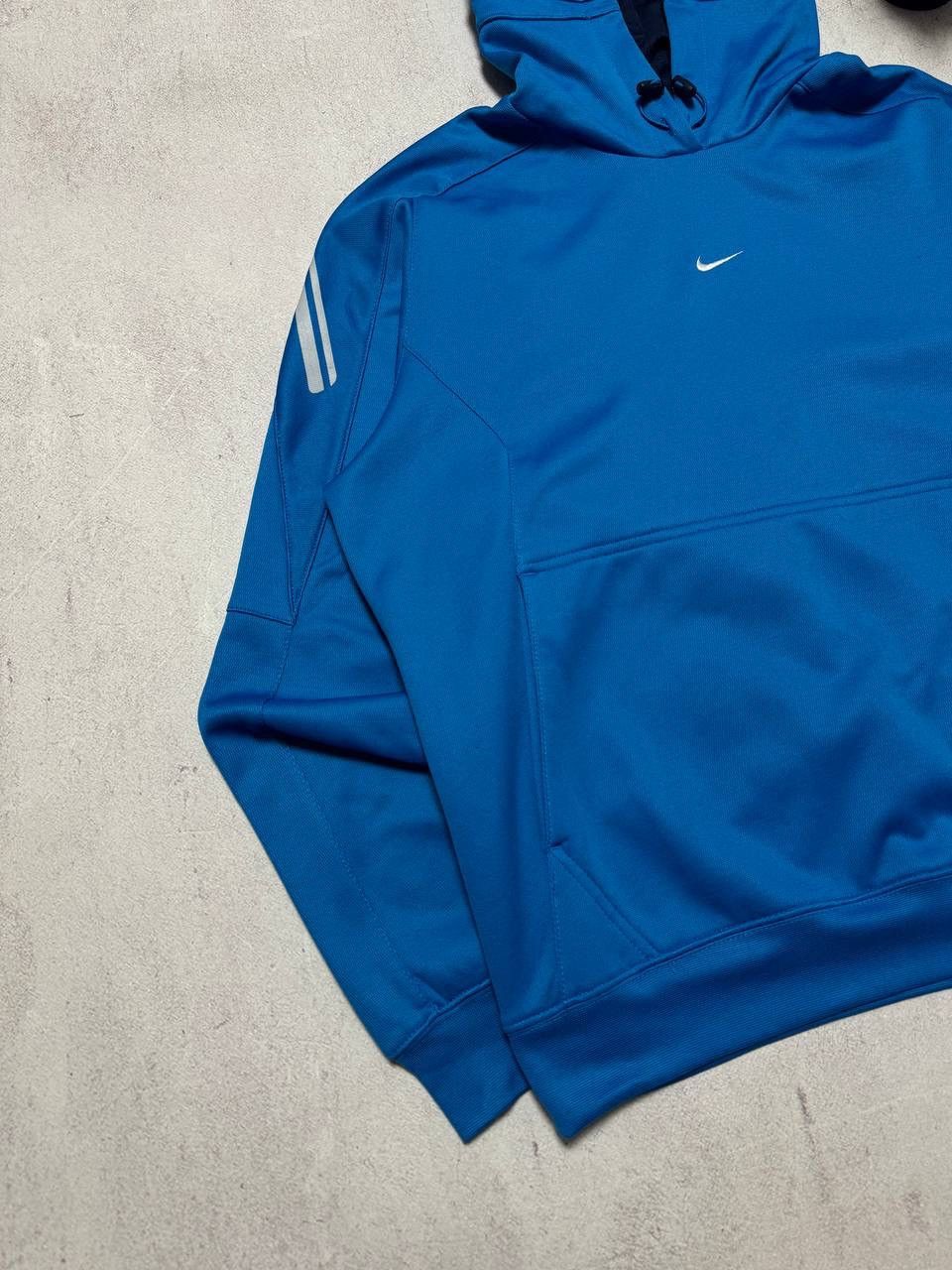 Nike × Vintage Vintage Nike Hoodie Centre Logo Baggy Atchletic Y2K 90s Size US M / EU 48-50 / 2 - 2 Thumbnail