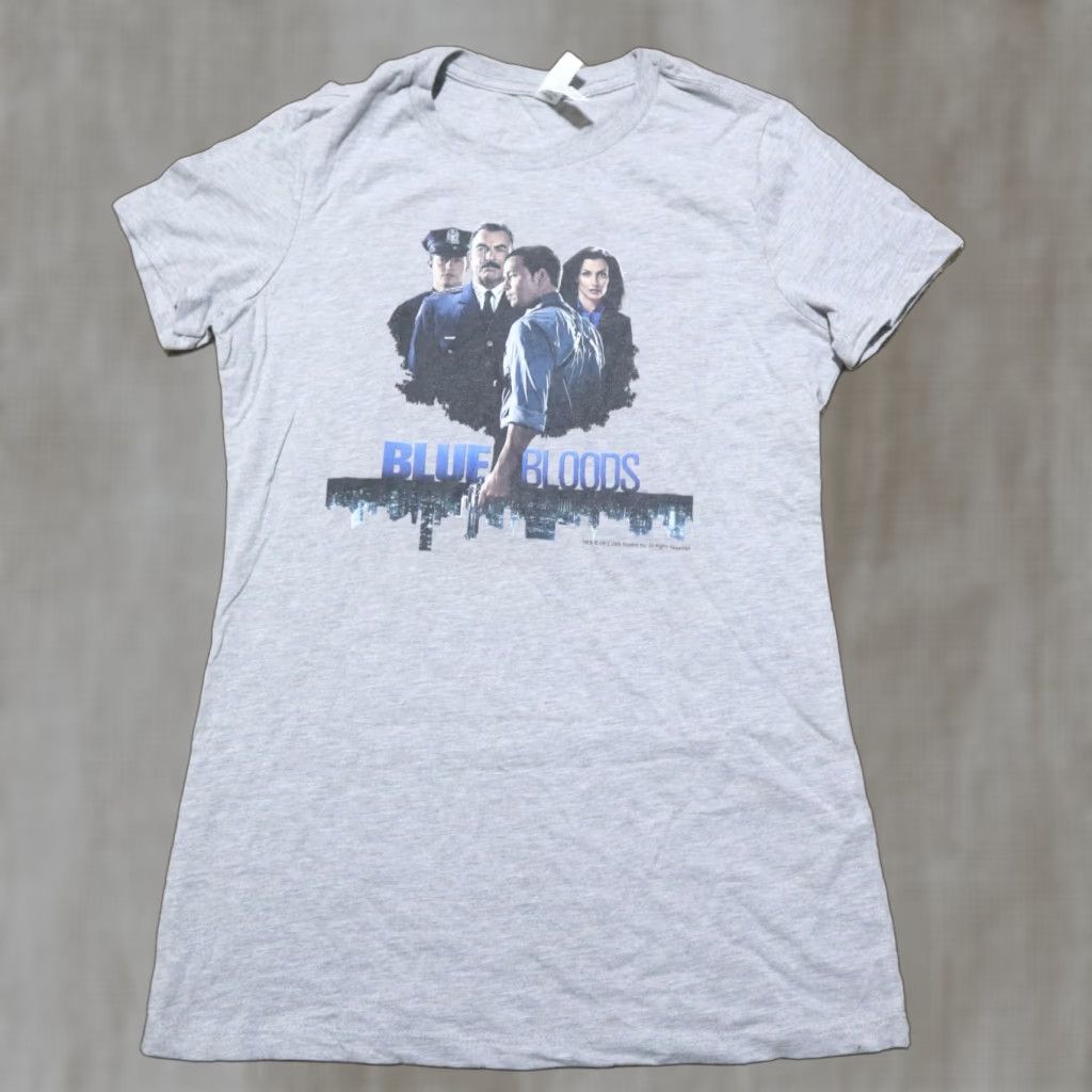 Vintage Blue Bloods Shirt Women Size S Gray Tee T-Shirt Short Sleeve Small Blue Bloods Size S / US 4 / IT 40 - 1 Thumbnail