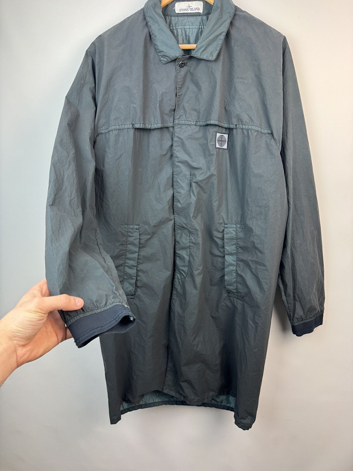 Stone Island Stone Island Lamy Velour Packable Coat Size L Size US L / EU 52-54 / 3 - 8 Thumbnail