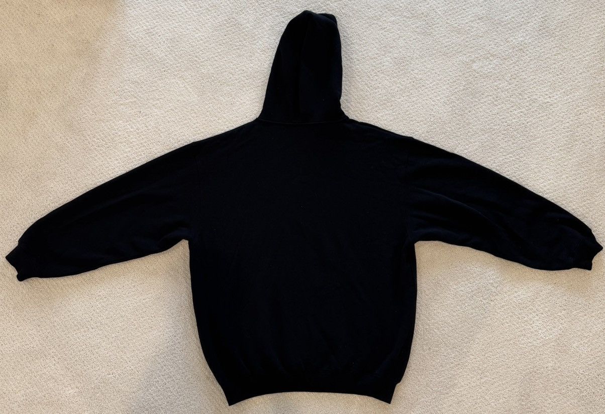 Balenciaga Balenciaga Sponsor Logo Medium Fit Hoodie Black NWT Size US M / EU 48-50 / 2 - 2 Thumbnail