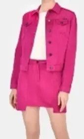 Tom Ford o1loc1c0724 GCD058 Mini Skirt in Pink Size 26" / US 2 / IT 38 - 2 Thumbnail