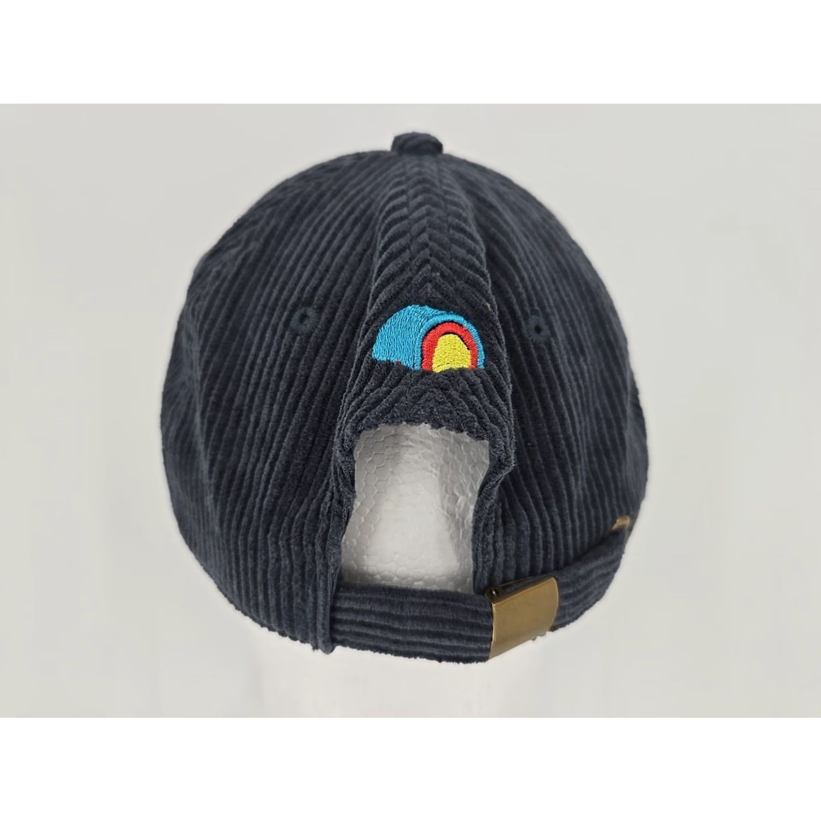 AS Colour AS Colour Cord Corduroy Grow Adjustable Strapback Baseball Hat Cap, Gray - Unisex Adults One Size, Corduroy, Outdoor Sport Theme Size ONE SIZE - 3 Thumbnail