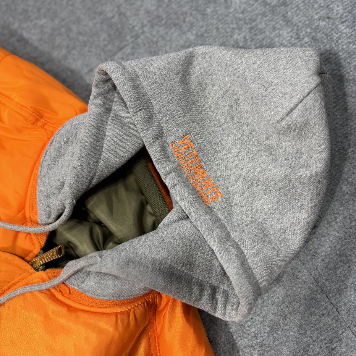 Vetements FW2018 Vetements Alpha Industries Reversible Jacket Size US L / EU 52-54 / 3 - 18 Thumbnail