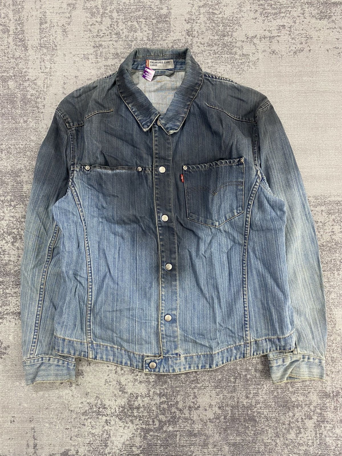 Levi's rare levis engineered wash jackets Size US M / EU 48-50 / 2 - 14 Thumbnail