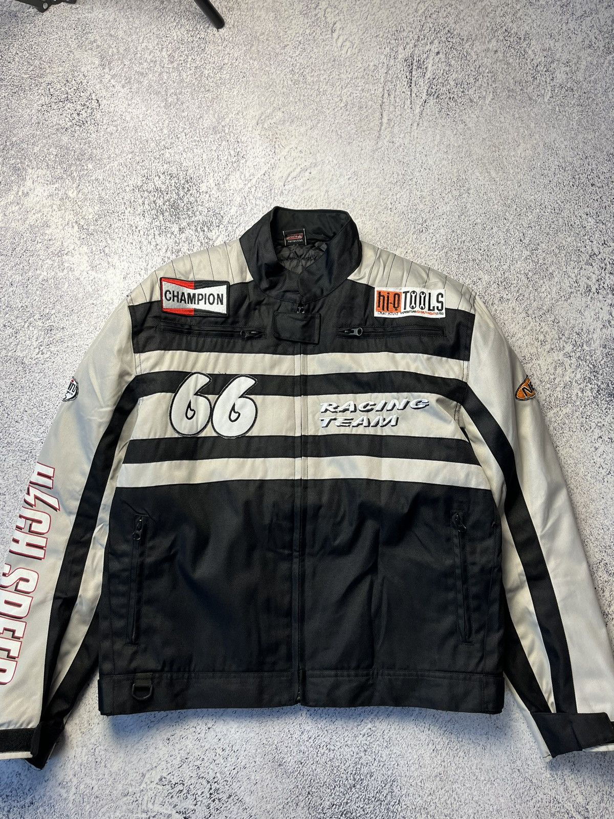 Vintage Polo Rare High Speed Racing Team Jacket Vintage Size US M / EU 48-50 / 2 - 4 Thumbnail