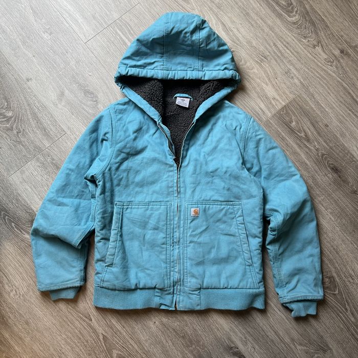 Baby blue carhartt discount jacket