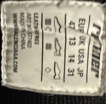 Balenciaga Black and white balenciaga 47 Size US 14 / EU 47 - 8 Thumbnail