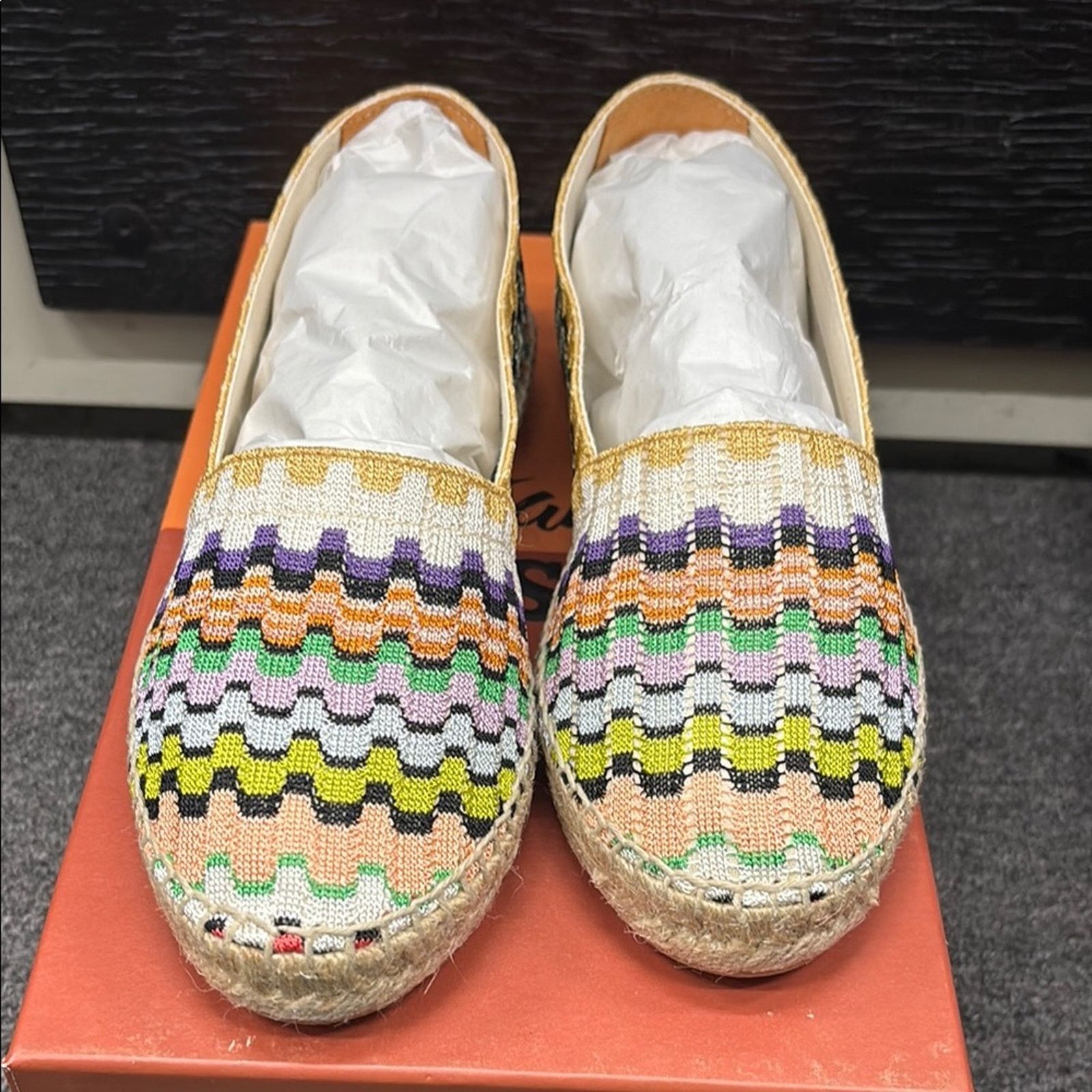 Missoni NWT Missoni Colorful Espadrille Sneakers Size 37 US 7 Size US 7 / IT 37 - 1 Thumbnail
