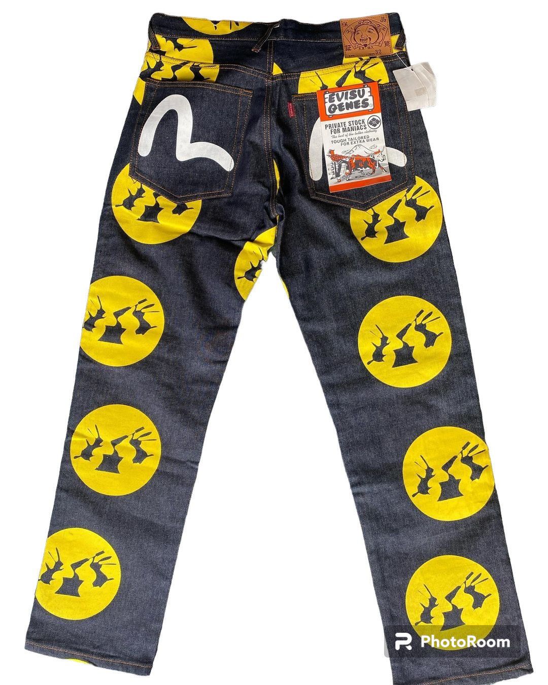 Evisu Vintage Evisu Rabbit Special Edition Selvedge | Grailed