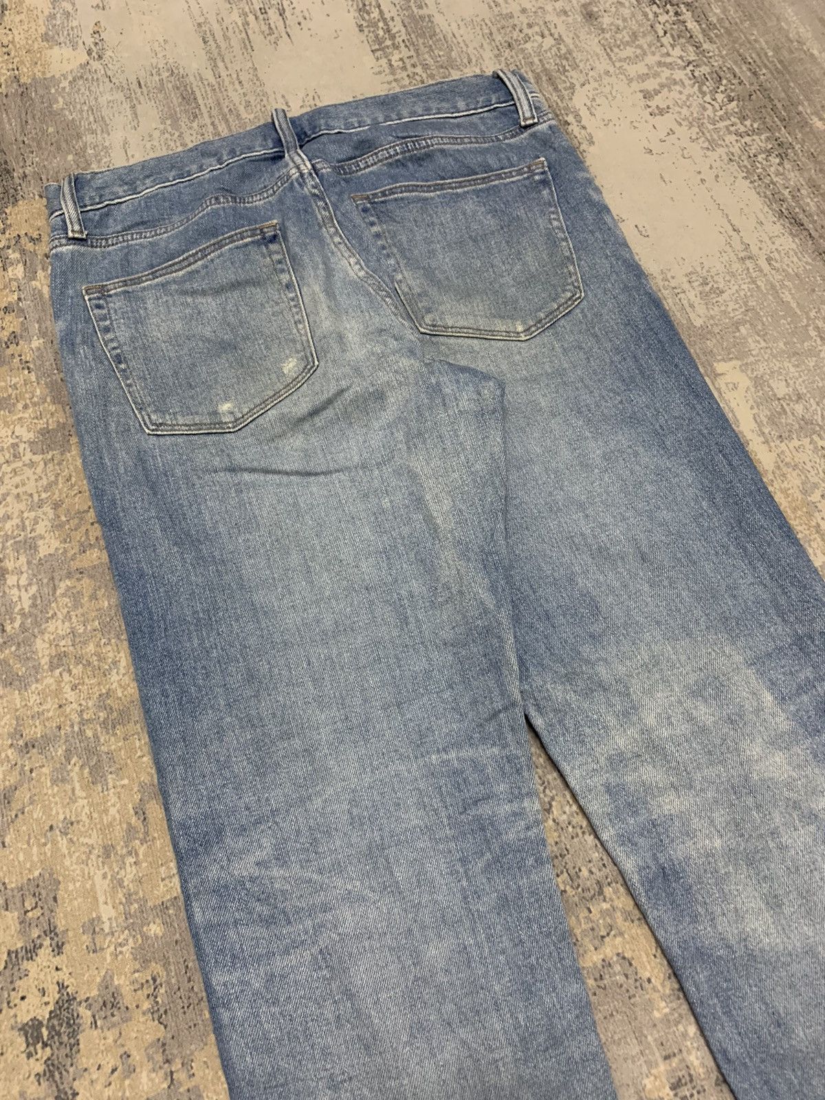 Jun Takahashi Japanese Brand Distressed Uniqlo Undercover Style Jeans W33 Size US 33 - 11 Thumbnail