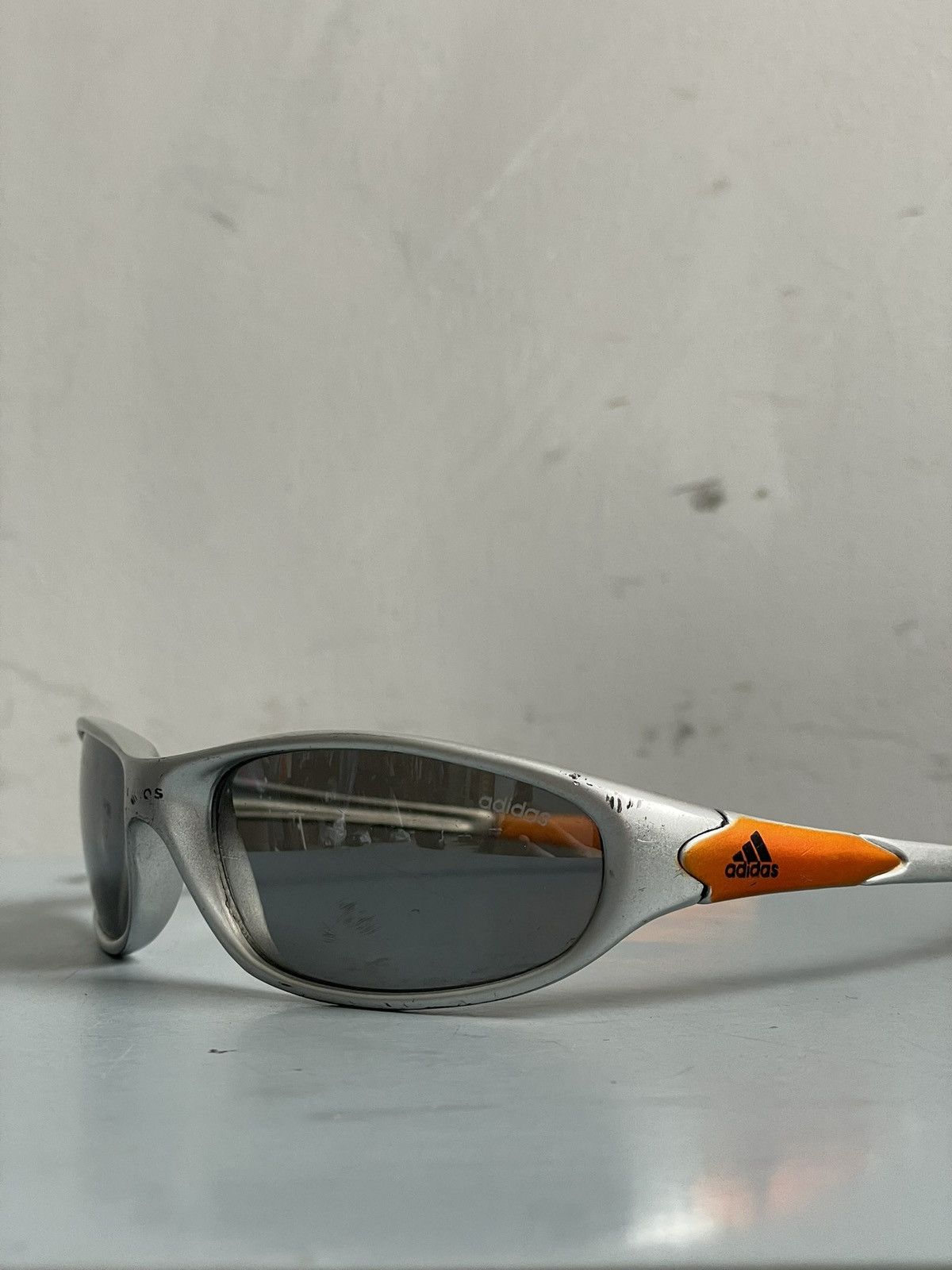 Adidas Vintage Oakley style adidas 90s sunglasses Size ONE SIZE - 3 Thumbnail
