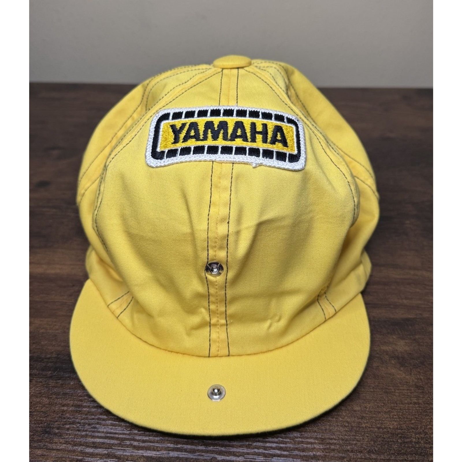Yamaha 70s Yamaha Newsboy Flat Hat Motorycle Racing Motocross Large Size ONE SIZE - 2 Thumbnail